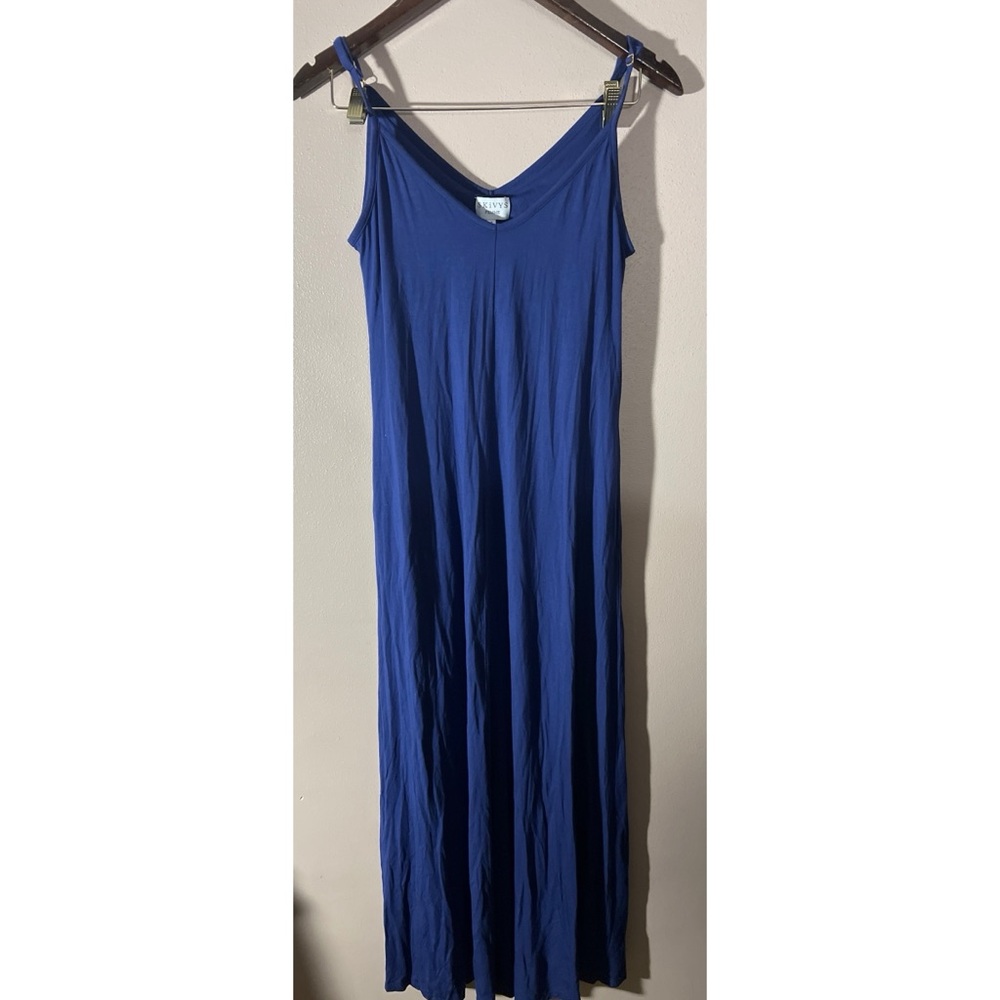 Skivvys Elegant Blue Maxi Dress